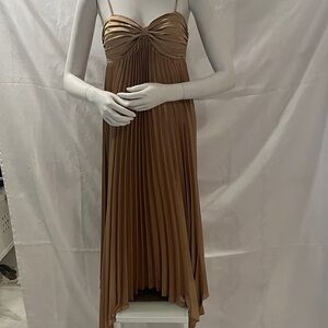 Petal & Pup Brown High Low Dress